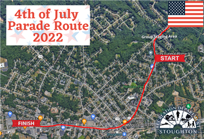 Fourth Parade Route22